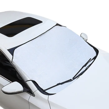 

Professional Car Windshield Cover Anti-Shade Frost Ice Snow Protecting UV Fading Dust Proof Cotton Car Cover