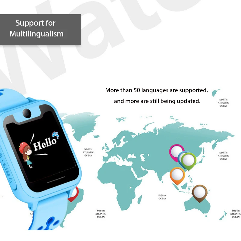 S6 gps позиционирование часы smartwatch детские часы локатор трекер Водонепроницаемый сенсорный экран предотвращения потери ремешок сенсорный экран