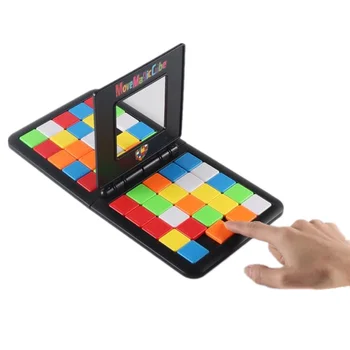 

Early education Color recognition puzzle magic block games 2 players battle against games Logical exercises cube toys for boys