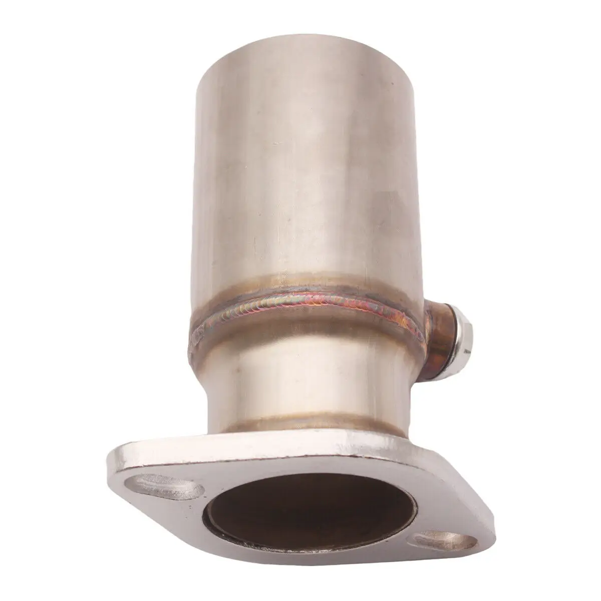 3"inch Stainless Steel Pipe to 2.5" 2 bolt Flange Reducer Downpipe Exhaust Pipes 