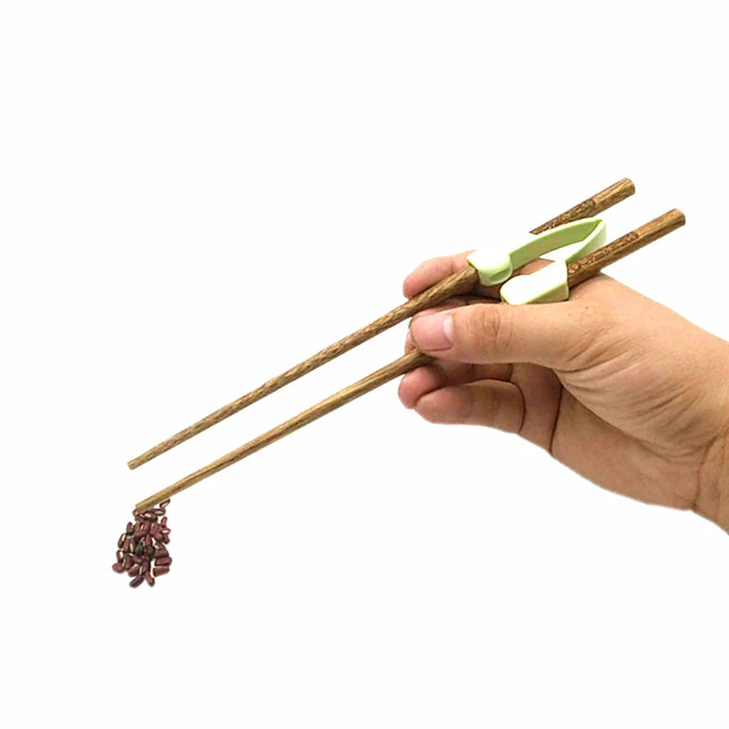 2 Pairs Training Chopsticks Auxiliary Clamp Helper For Kids Adults Beginners Elderly, Securing Chopsticks Will Not Detach