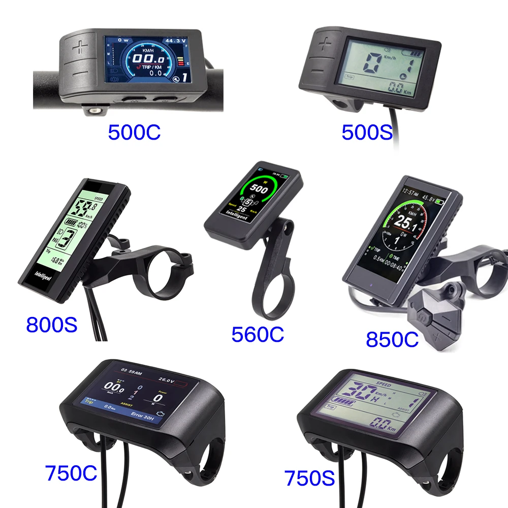 BAFANG LCD Display /& Computer for Ebike 8fun Smart Indicator /& Meter Control Panel DPC18 500C 750C Bluetooth 850C SW102 for Electric Bike Conversion Kit Compatible with BBS Mid Drive Motor