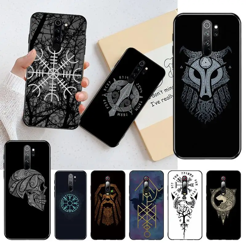 CUTEWANAN Viking Vegvisir Odin Nordic DIY роскошная фотография для Redmi Note 8 8A 8T 7 6 6A 5 5A 4 4X 4A Go
