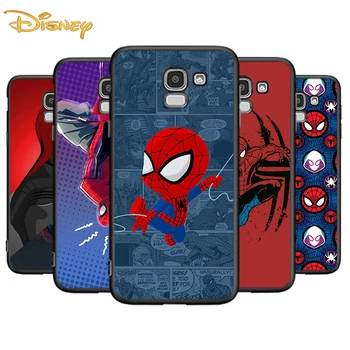 Super Hero Avengers Spider-Man do Samsung Galaxy J8 J7 J6 J5 J4 J3 J2 Duo Prime Plus Core ue 2015 2016 2017 2018 etui na telefony tanie i dobre opinie Disney CN (pochodzenie) Częściowo przysłonięte etui Picture Printed Patterned Case W stylu rysunkowym 100 brand new high quality A++