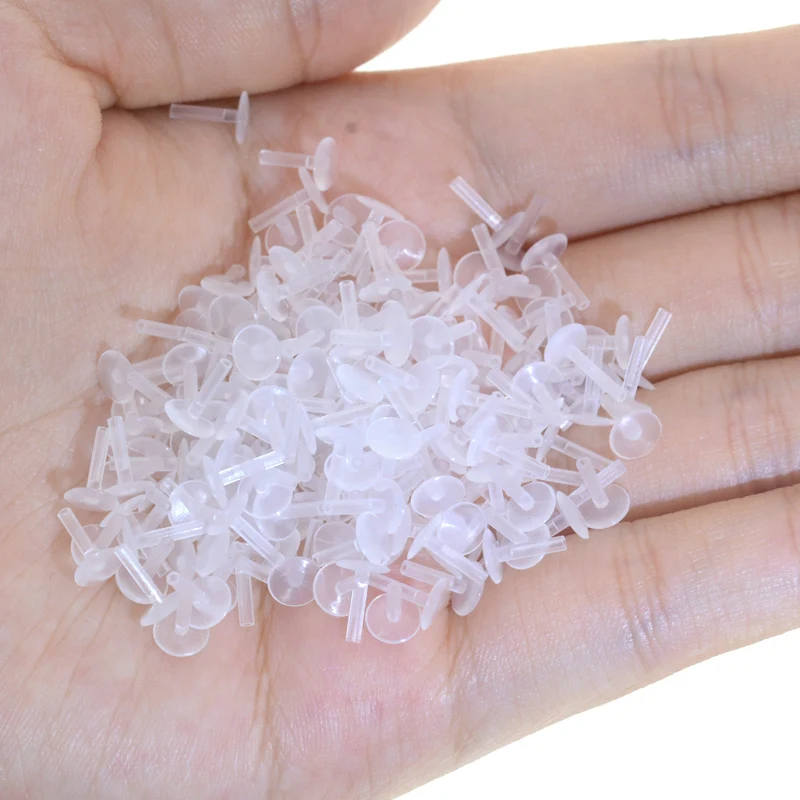 10-100Pcs 16G Anti-allergy Acrylic Base For Labret Lip Piercing Ring Earring Internally Threaded Base Lip Piercing Body Jewelry - Image 3