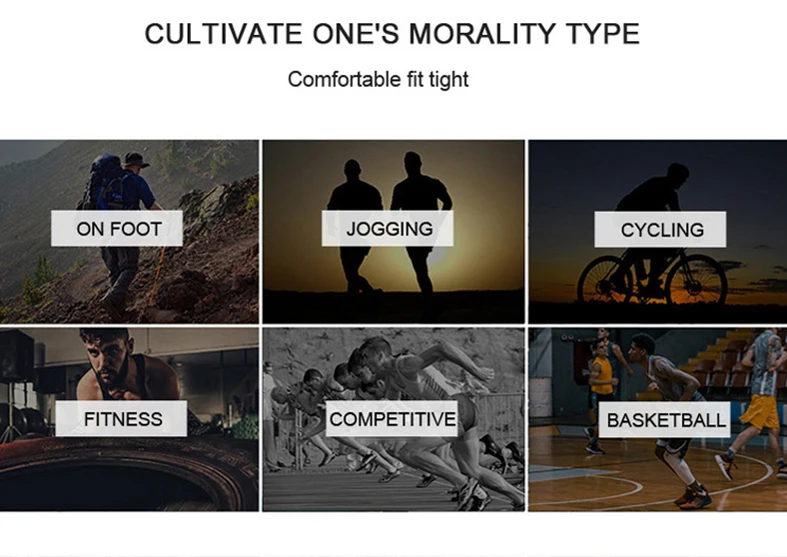 Description Picture 4 of itemMale Fashion Trousers Bottoms Mens 2 In 1 Sport Casual Pants Elastic Gym Jogging Pant Leggings Running Fitness Tights Trackpants