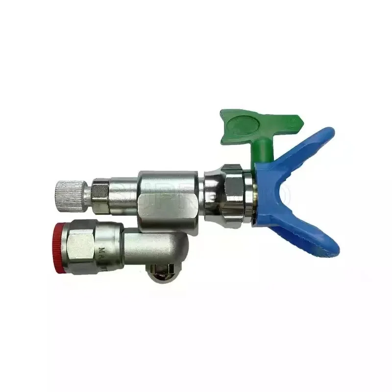 CleanShot Valve Set With Tip Shut-off Value 287030 Airless Spray Adapter Joint For High Pressure Spray Gun value refrigerant refrigerant fluoride table vmg 1 s l low pressure for kinds of refrigeration like r22 r41o r134a and so on