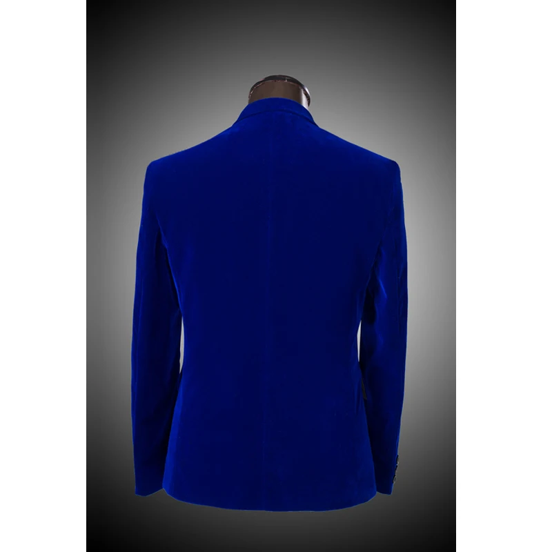 2019 Mens Classic Velvet Suits Formal Jacket Burgundy Royal Blue Wedding Groom Slim Fit Tuxedo Costume Casual Blazer 2019 Mens Classic Velvet Suits Formal Jacket Burgundy Royal Blue Wedding Groom Slim Fit Tuxedo Costume Casual Blazer