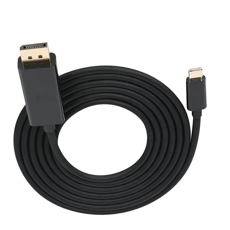 

1.8M Type C Male USB 3.1 Type-C to DP Ultra HD 4K Display Port HDTV Cable for Macbook Pro Galaxy S8 S8+ for Huawei Mate10 Phone