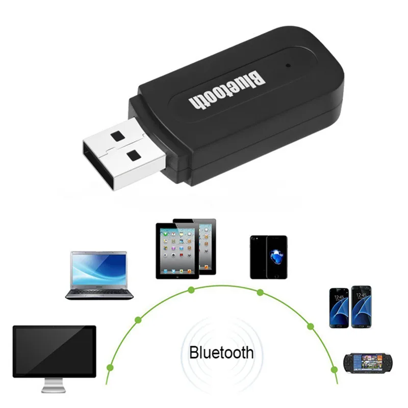 2 in 1 Wireless Bluetooth 4 2 Receiver Transmitter Adapter 3 5mm Jack For Car Music Audio Aux A2dp Headphone Reciever Handsfree