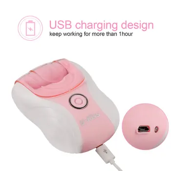 

U-Kiss Multi-functional Electric Callus Remover for Foot Care Rechargeable Pedicure Manicure Set Replacement of Pumice Stone