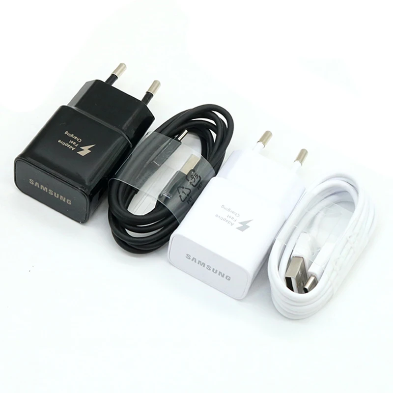 Original Samsung A71 A51 A31 Fast Charger Adapter 9V 1.67A Type C Cable For Galaxy S10 S9 S8 Plus s20 fe Lite Note 8/9 M31S A21S quick charge 2.0