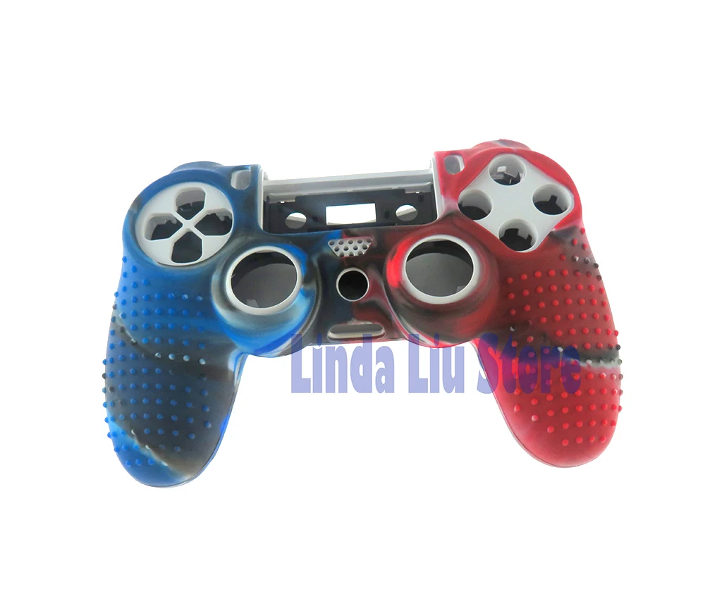 Чехол для Dualshock 4 PS4 Pro Slim чехол геймпада и захваты больших пальцев аксессуары