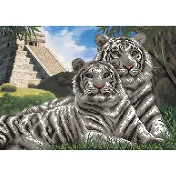 

05/B set for embroidery with beads 'матренин posad' 'symbol of strength and долголетия', 37*49 cm