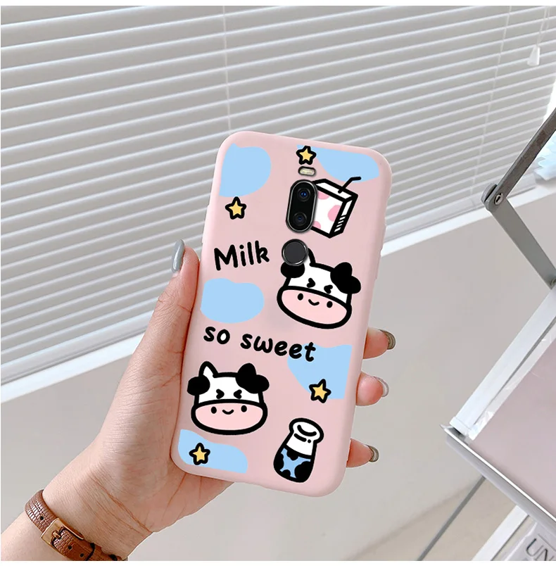 Cute Animal Pattern Phone Cover For Meizu X8 Case Cartoon Soft Silicone Painted Shell Shockproof Protection Bags