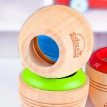 Детский китайский научный паблишинг& медиа Лтд.(cspm) материал области Полигон Призма дерево пчелиный глаз калейдоскоп Обучающие игрушки стойло