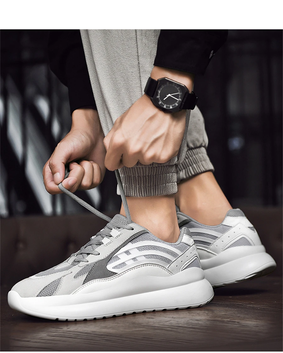 CREDRIZK/Новинка года; удобные мужские кроссовки; chaussure Homme; спортивные кроссовки для бега; мужские спортивные кроссовки; Zapatillas Deportivas