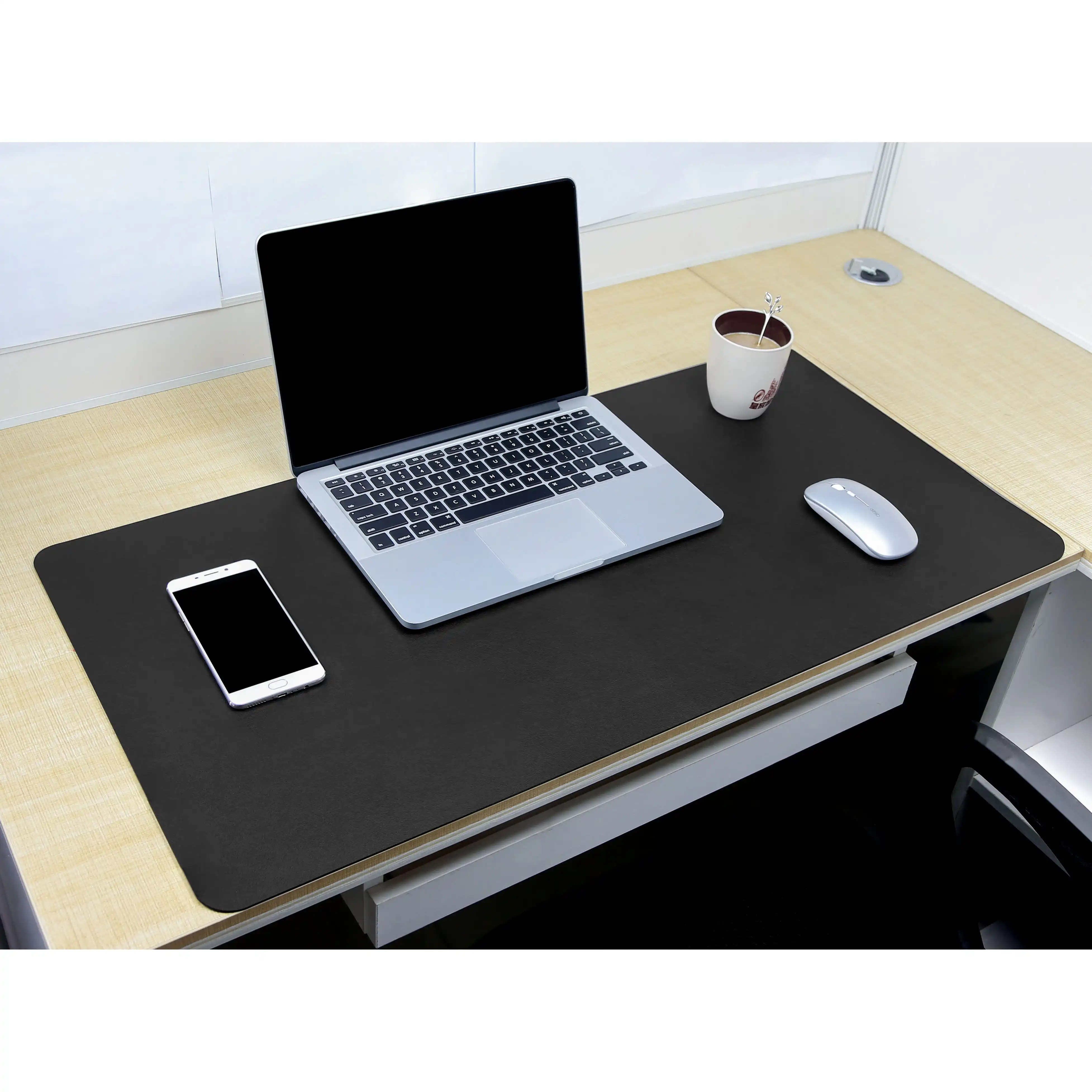 Desk Pads On Top Of Desks Large Desk Pad Grey Black Extra Large