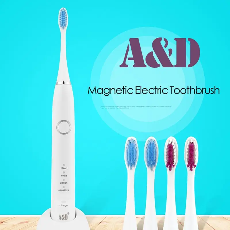 

Adult Sonic Electric Toothbrush Wireless Charging Portable Men and Women Vibration Toothbrushes 094E