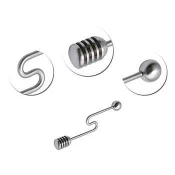 

Bent Handle - Stainless Steel Honey Whisk with Round Beaded Spoons Stirring Rods 2020 New