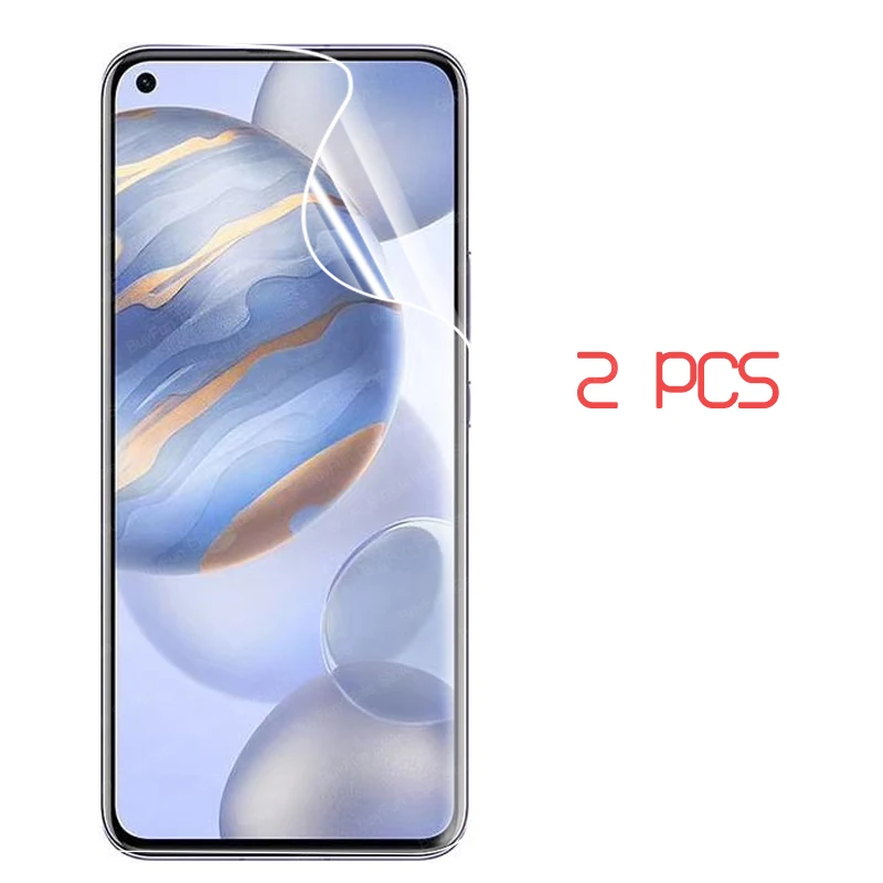 phone protector 4 Trong 1 Hydrogel Cho Huawei Honor 30 Tấm Bảo Vệ Màn Hình Bảo Vệ Cho Danh Dự 30 V30 30 Pro Plus Pro + An Toàn Không Kính mobile protector Screen Protectors