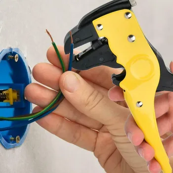 

7in Wire Duckbill Stripper Cutter Single Multiple Cables Stripping Tool ALI88
