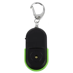 Smart Anti - Lost Key Finder with LED Light & Whistle Sound (Green)