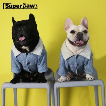 

Fashion Pet Jacket Coat Winter Warm Dog Clothes for Small Medium Dogs French Bulldog Corgi Chihuahua Pug Costume GLC04