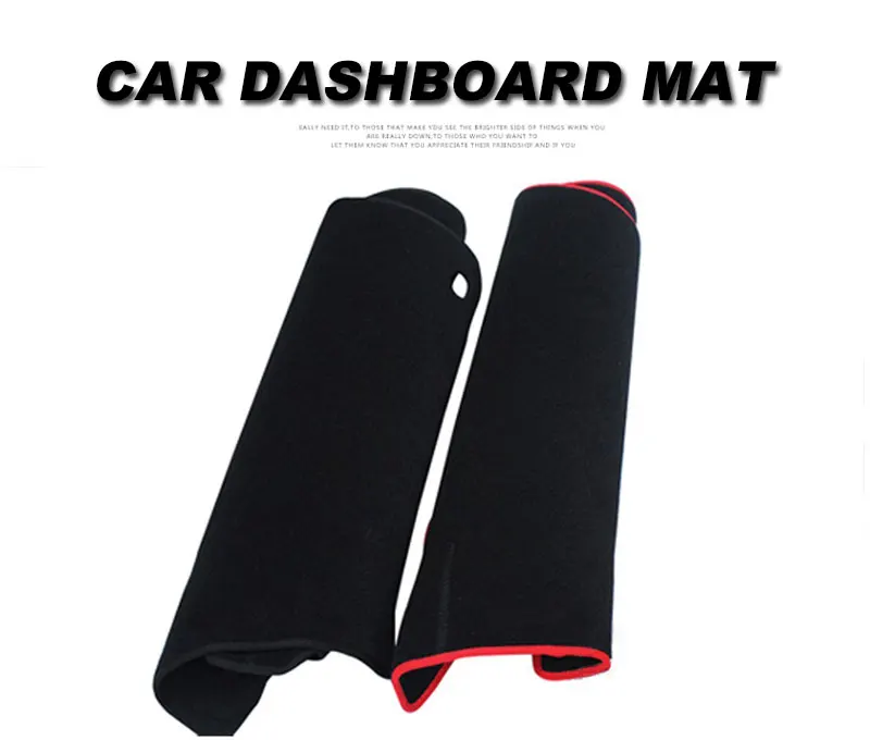 For Russia KIA Rio K2 2012 2013 2014 2015 2016 2017 LHD Car Dashboard Mat Covers Mats Pad Auto Shade Cushion Carpet Protector (6)