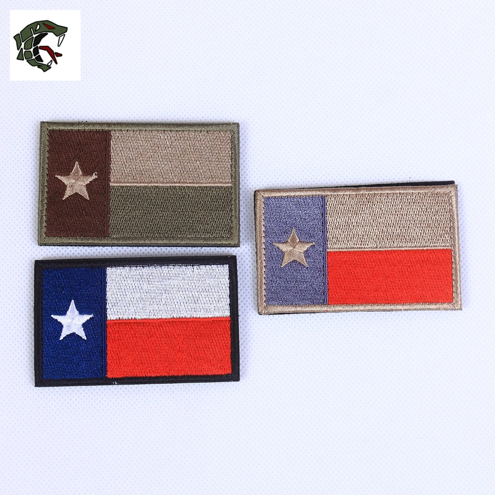 TSNK Military Enthusiasts Embroidery Patch Army Tactical Badge "SEALs Texas/DEVGRU"