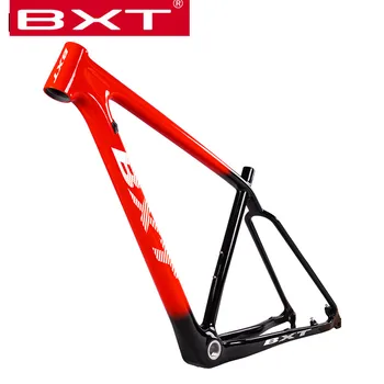 

New BXT carbon mtb frame full carbon hardtail mountain bike frame for XC bicycle Cross Country Mountain Bicycle Frame 160mm Disc