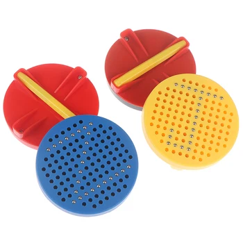 

New Magnetic Tablet Magnet Pad Drawing Board Steel Bead Stylus Pen Writing Toy