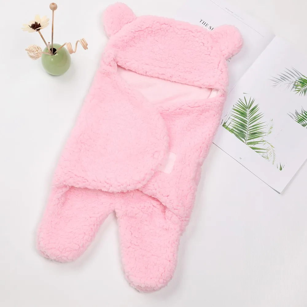 �ε巯��   �� ���  ������ ��  Sleepsack ���� 100% ��ư Thicken Cocoon For Baby 0-6 Months