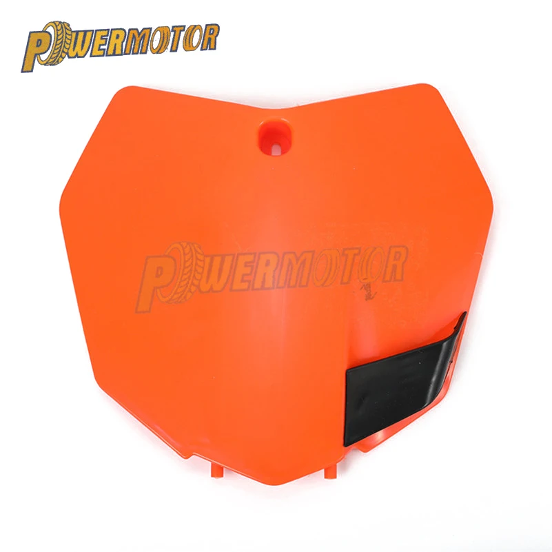 

Motorbike Front Number Plastic Plate Card Kits For KTM EXC XCW XCFW SX XC SXF XCF 125 150 200 250 300 350 450 530 Dirt Bike