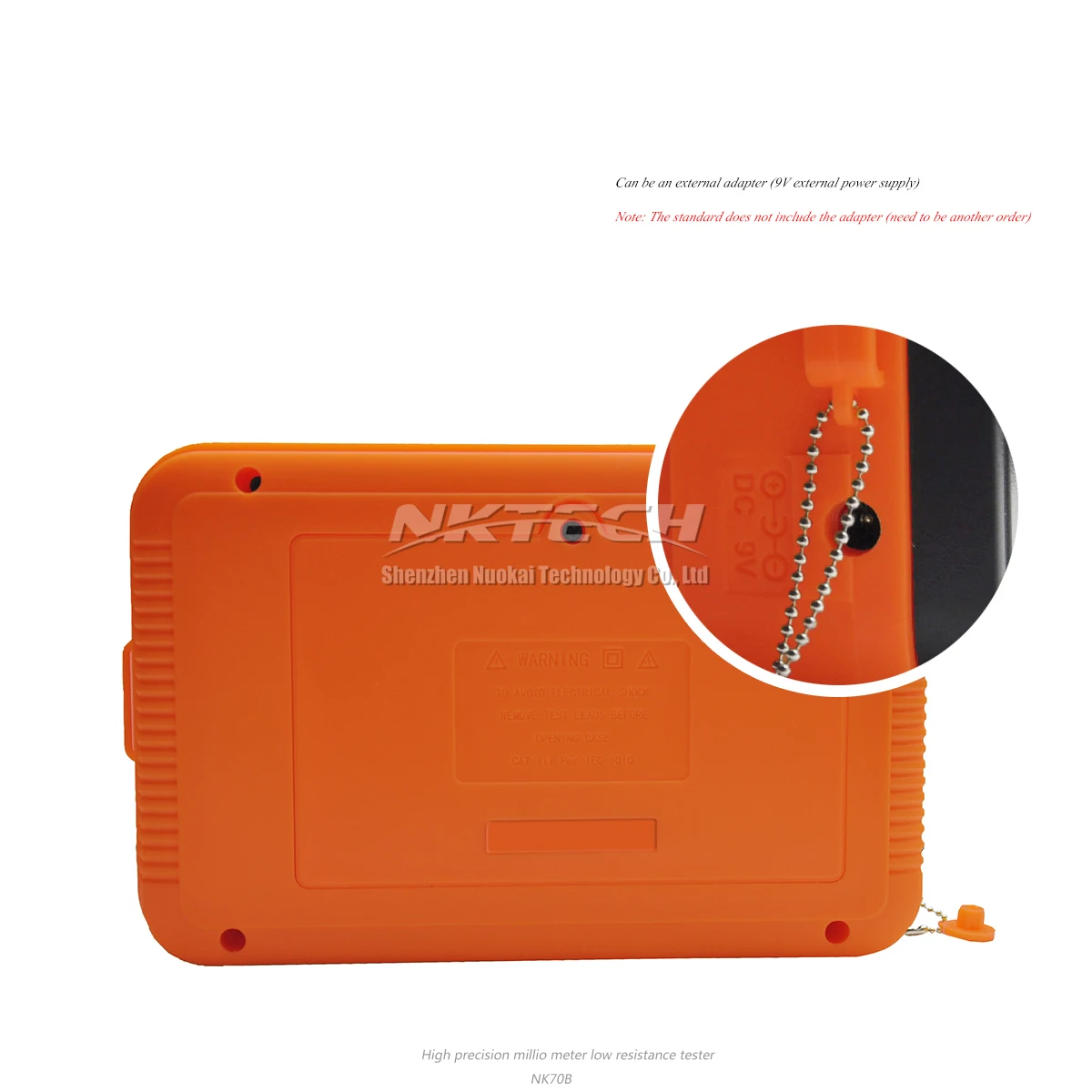 NKTECH NK70B 4 проводной цифровой измеритель низкого сопротивления миллиом тестер