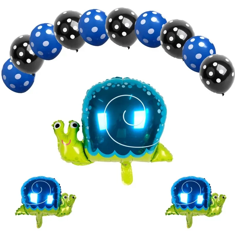 Bee Frog Ladybug Snail Aluminum Film Balloon Set Children's Toy Birthday Party Banquet Decoration