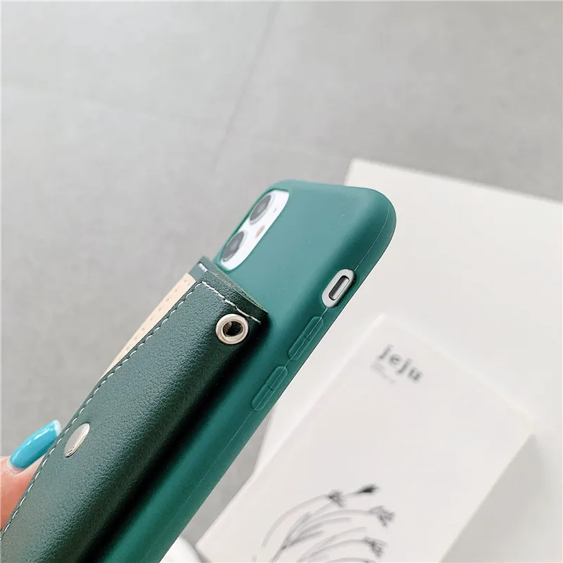 Wallet Card Flip silicone Cases For Samsung S20 Ultra S8 S9 S10 Plus Lanyard Green Orang color soft tpuCover For Samsung A51 A71 Wallet Card Flip silicone Cases For Samsung S20 Ultra S8 S9 S10 Plus Lanyard Green Orang color soft tpuCover For Samsung A51 A71