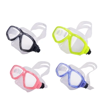 

Men Women Adults Swimming Diving Mask Tempered Glass Lens Snorkeling Goggles Snorkel Masks