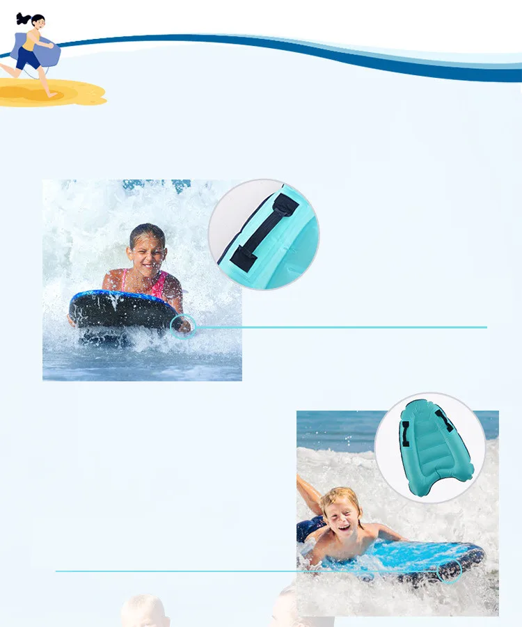 Новая надувная доска для серфинга портативный, безопасный и удобный надувная доска для плавания Серфинг Плавание весло водные виды спорта оборудование