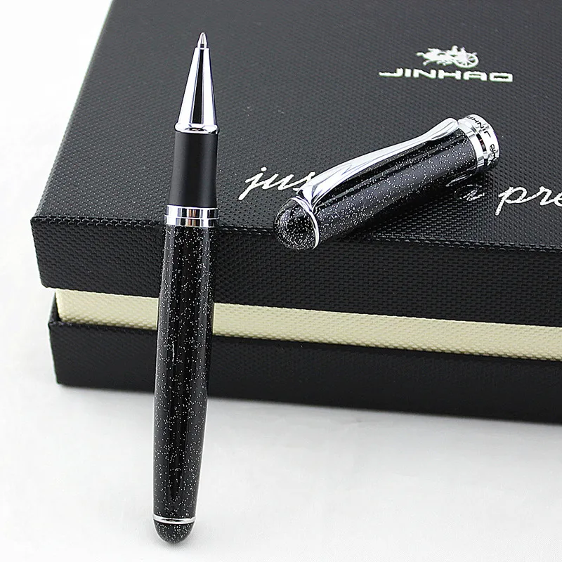 Jinhao 750 Лава красная Ручка-роллер высокое качество роскошные офисные школьные канцелярские принадлежности Материал Поставки Роскошный Металлический роллер шариковая ручка - Цвет: D