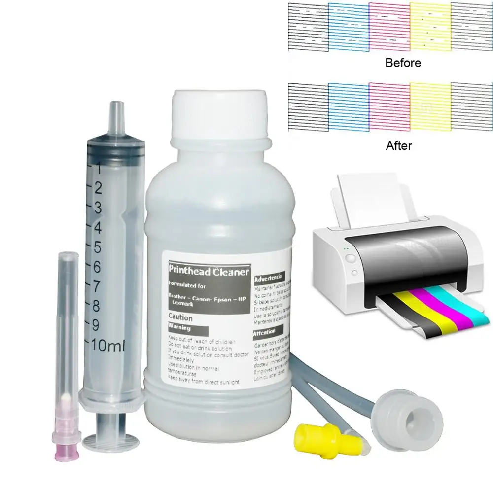 Printhead Cleaning Kit for Epson Canon Brother Lexmark Hp Printhead