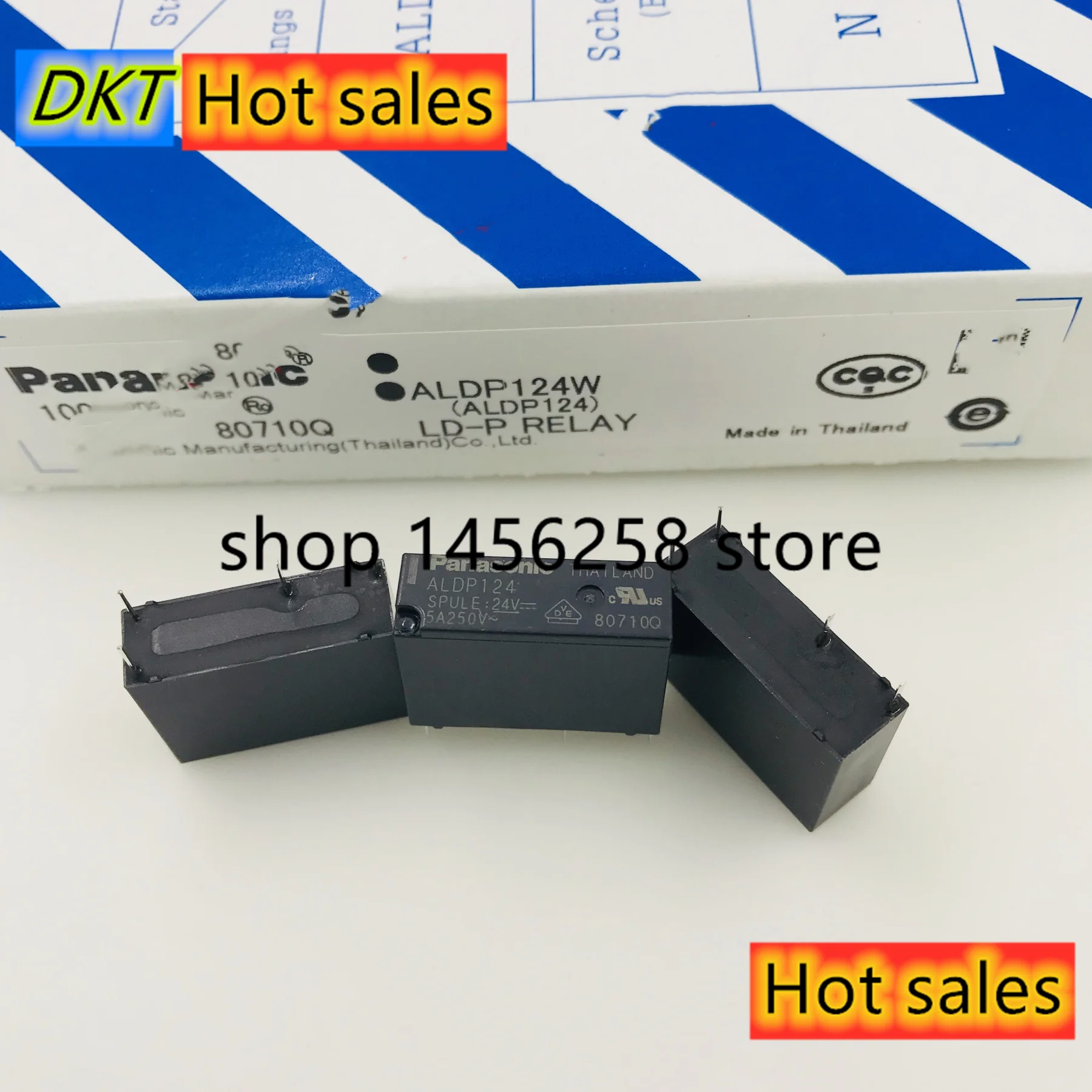 100 шт./лот генератор импульсов ALDP124 ALDP124W 24V 5A 250V DIP4 Neue und