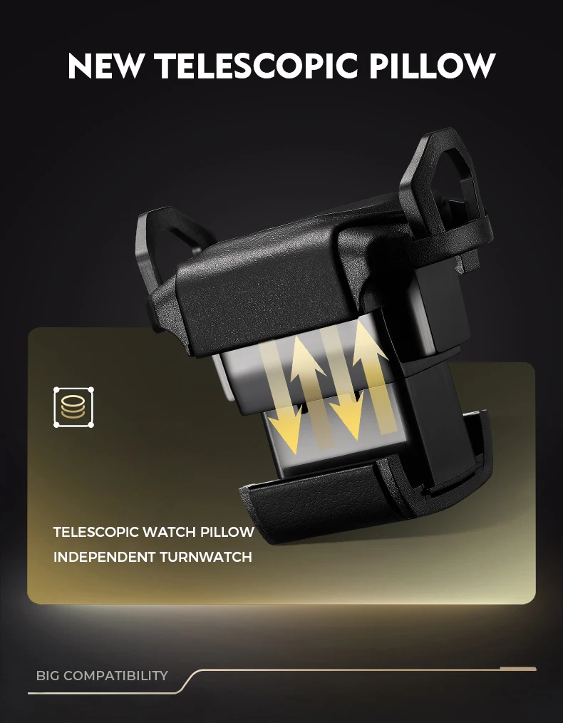 Luxury 4-Slot Automatic Watch Winder with Fingerprint Unlock, Touchscreen Control, Inte... - SKU LAWW1600 - UGI Packaging