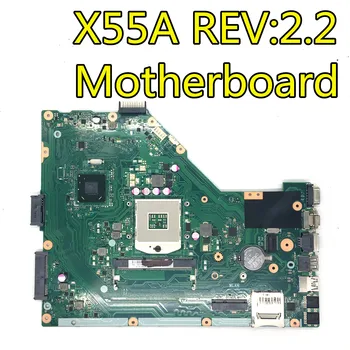 

X55A Motherboard REV:2.1 /2.2 HM70 DDR3 For ASUS X55A laptop Motherboard X55A Mainboard X55A Motherboard test 100% OK