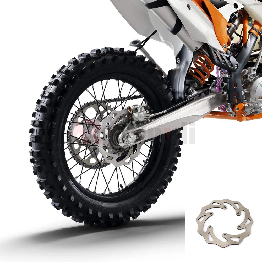 いする Rear RHK Rear Disc Guard Black for KTM250 EXCF 2007 2017：車 バイク用品