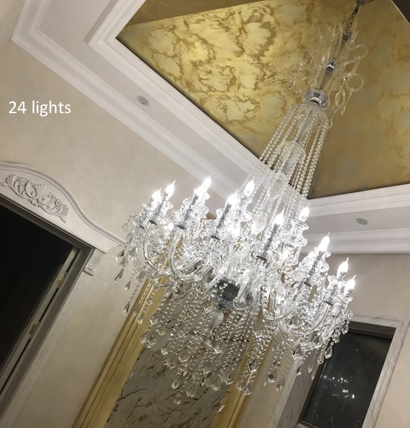 Lamp Chandelier Light Modern Crystal Chandelier Luxury Crystal Light Chandelier Fashion Crystal Large Light Chandelier Modern