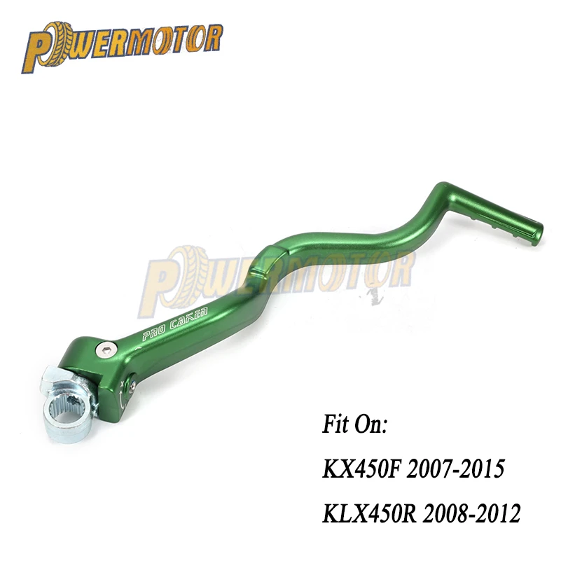 

New Forged Kick Start Starter Lever Pedal Arm For KX450F 2007-2015 KLX450R 2008-2012 Dirt Bike Off Road Motocross Motorcycle