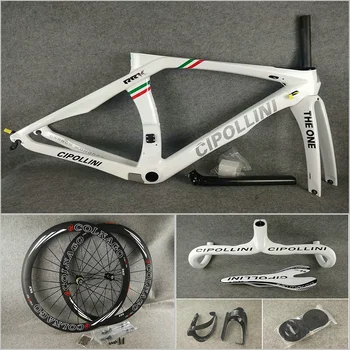 

Package for sale T1000 3K Cipollini RB1K THE ONE carbon Frameset 50mm Wheelset Handlebar Saddle Water Bottle Holders