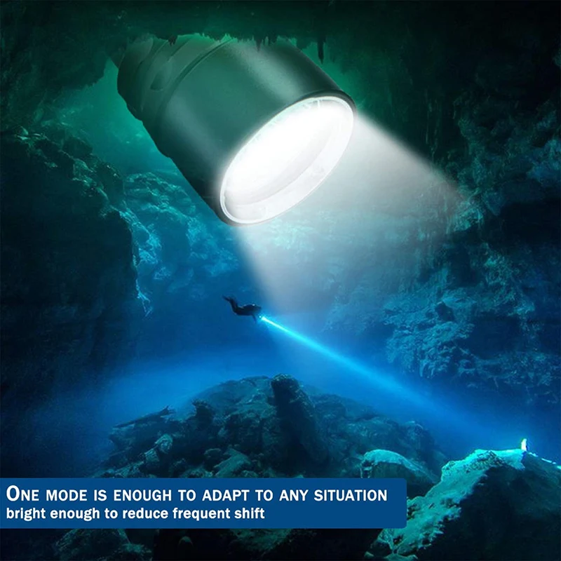T20 Дайвинг флэш-светильник 6000лм IPX6 Водонепроницаемый подводный флэш-светильник s 80 м подводный безопасный погружной светильник фонарь для кемпинга рыбалки дайвинга