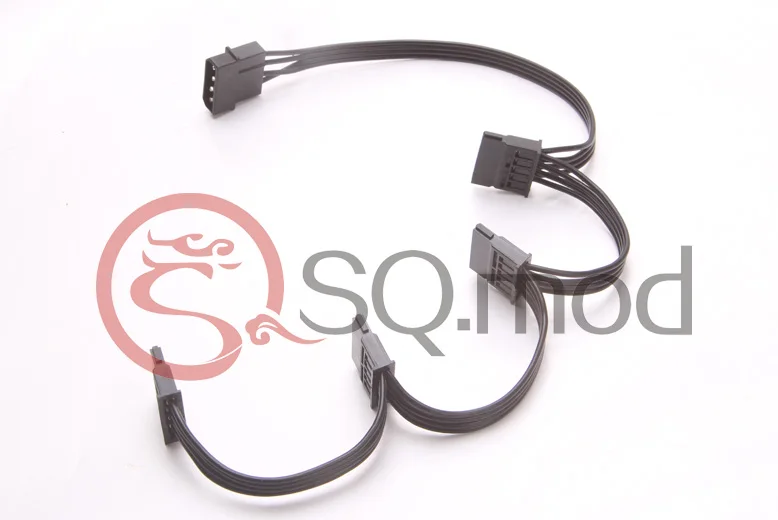 Новый разъем питания соединитель кабеля сервера 4-контактный IDE Molex One от 1 до 5/4/3/2